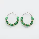 Beaded double necklace